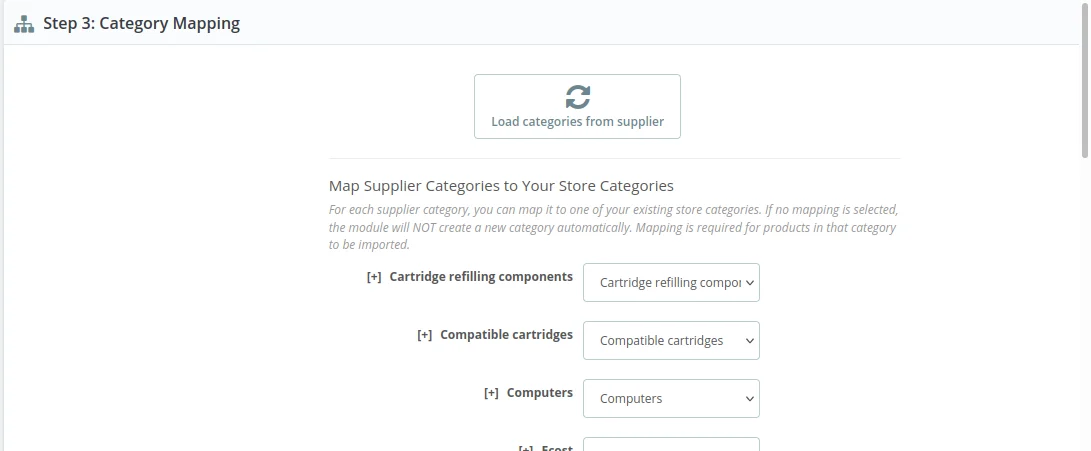 Biuro ABC (ex. DP Trade) products import and orders export module